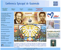 Tablet Screenshot of iglesiacatolica.org.gt